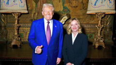 Giorgia Meloni a rendu une visite surprise (et très politique) à Donald Trump dans sa résidence de Mar-a-Lago