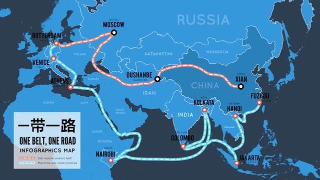 Nouvelle route de la soie : l’Afrique et la Chine désormais reliées par une artère maritime-ferroviaire inédite Nouvelle route de la soie : l’Afrique et la Chine désormais reliées par une artère maritime-ferroviaire inédite