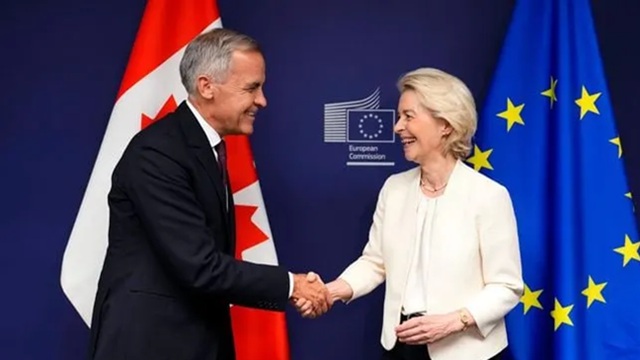 Commerce mondial : Donald Trump menace l’UE de représailles après son rapprochement avec le Canada Commerce mondial : Donald Trump menace l’UE de représailles après son rapprochement avec le Canada