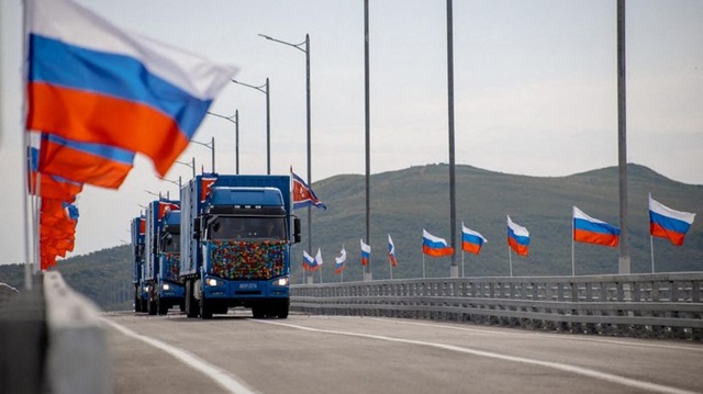 Russie et Corée du Nord inaugurent leur premier pont routier, symbole d’une alliance renforcée Russie et Corée du Nord inaugurent leur premier pont routier, symbole d’une alliance renforcée