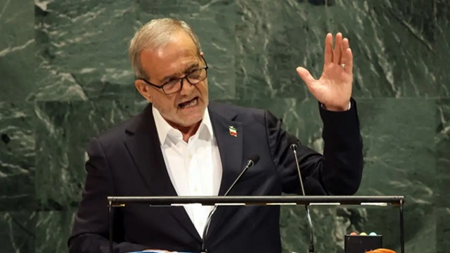 ONU : Massoud Pezeshkian affiche sa fermeté face à Trump mais maintient la porte ouverte aux négociations ONU : Massoud Pezeshkian affiche sa fermeté face à Trump mais maintient la porte ouverte aux négociations