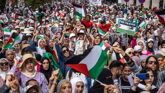 Maroc : Mobilisation massive dans une quarantaine de villes contre l’accélération du rapprochement avec Israël Maroc : Mobilisation massive dans une quarantaine de villes contre l’accélération du rapprochement avec Israël